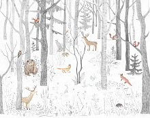 Фотообои лес Factura FAUNA FAIRY TALE 3